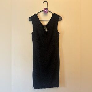 62. Apt. 9 Black Textured Midi Dress